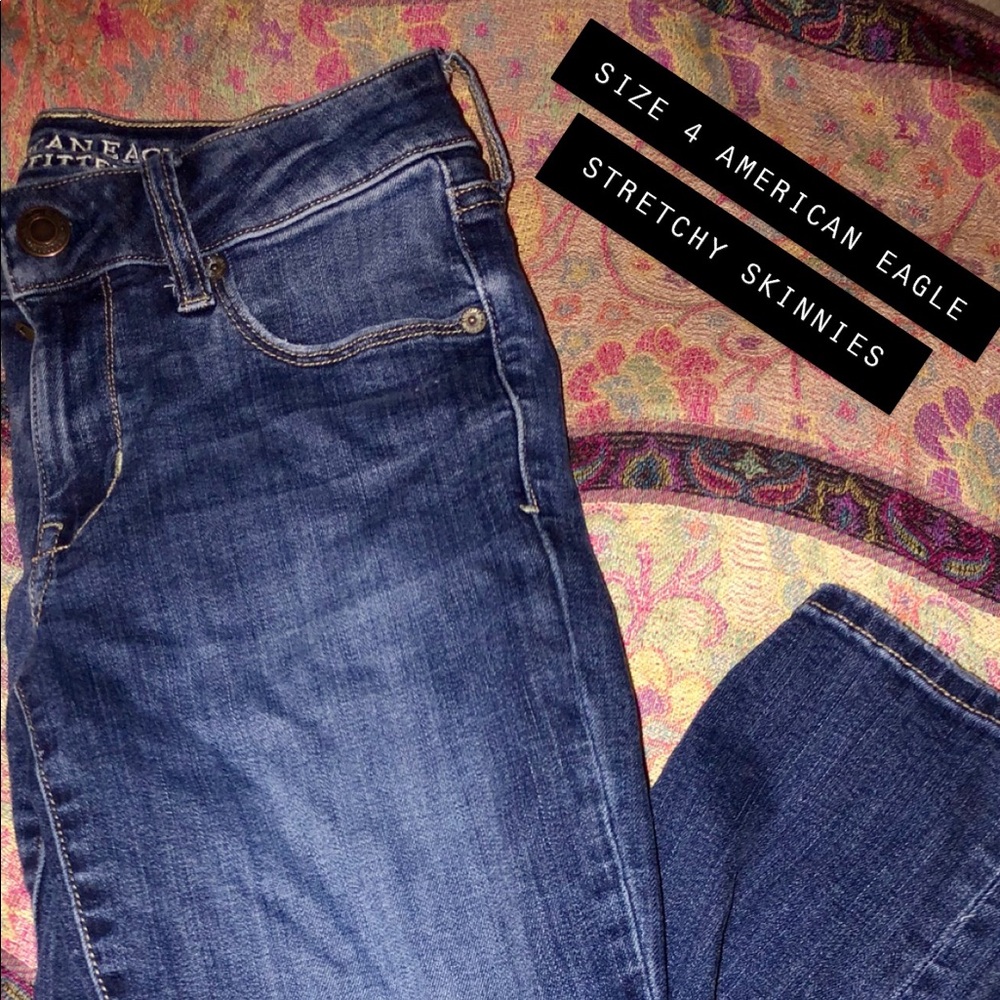 American Eagle stretch skinny jean size 4